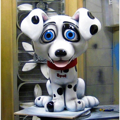 Пластиковая скульптура пес Spot